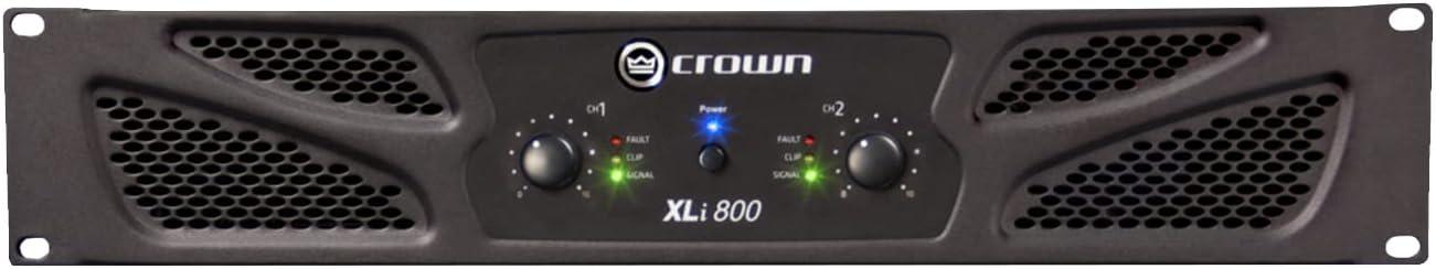Best Power Amplifier – Crown XLi800 Two-channel, 600-Watt Review