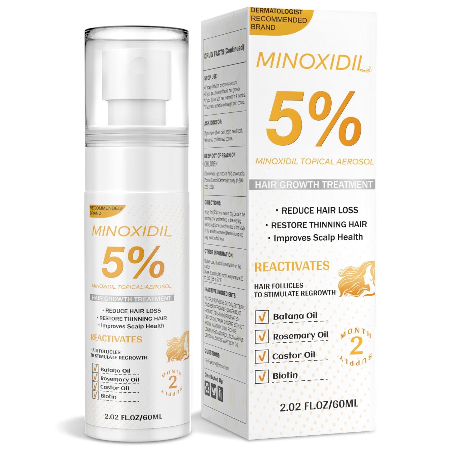Best Hair Growth Solution – Minoxidil Serum for Men & Women Review