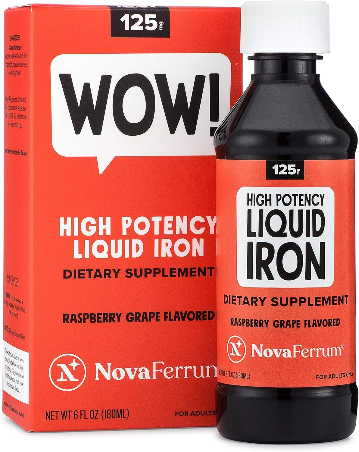 Best Iron Supplement – NovaFerrum Wow, 125 High Potency Review