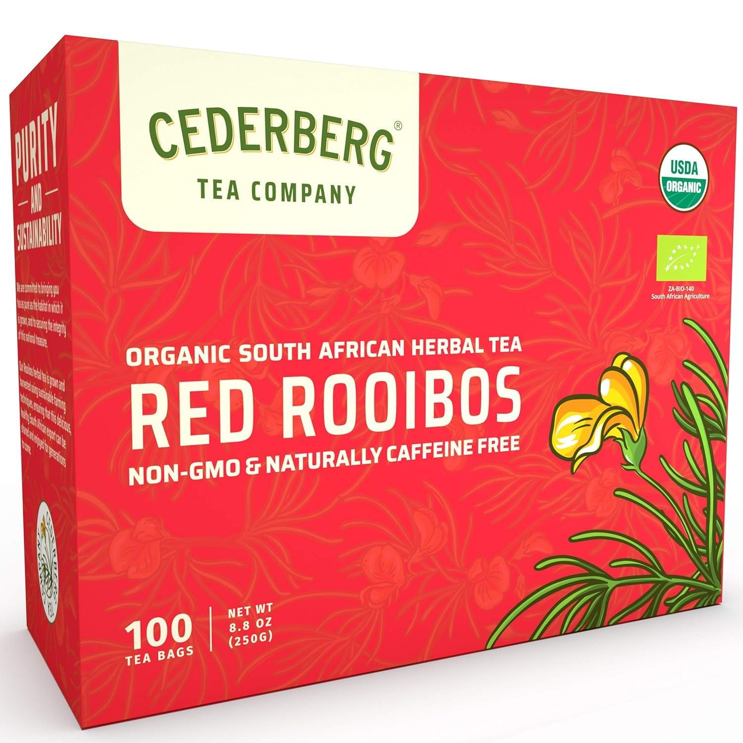Best Herbal Tea – Red Rooibos Tea 100 Teabags Review