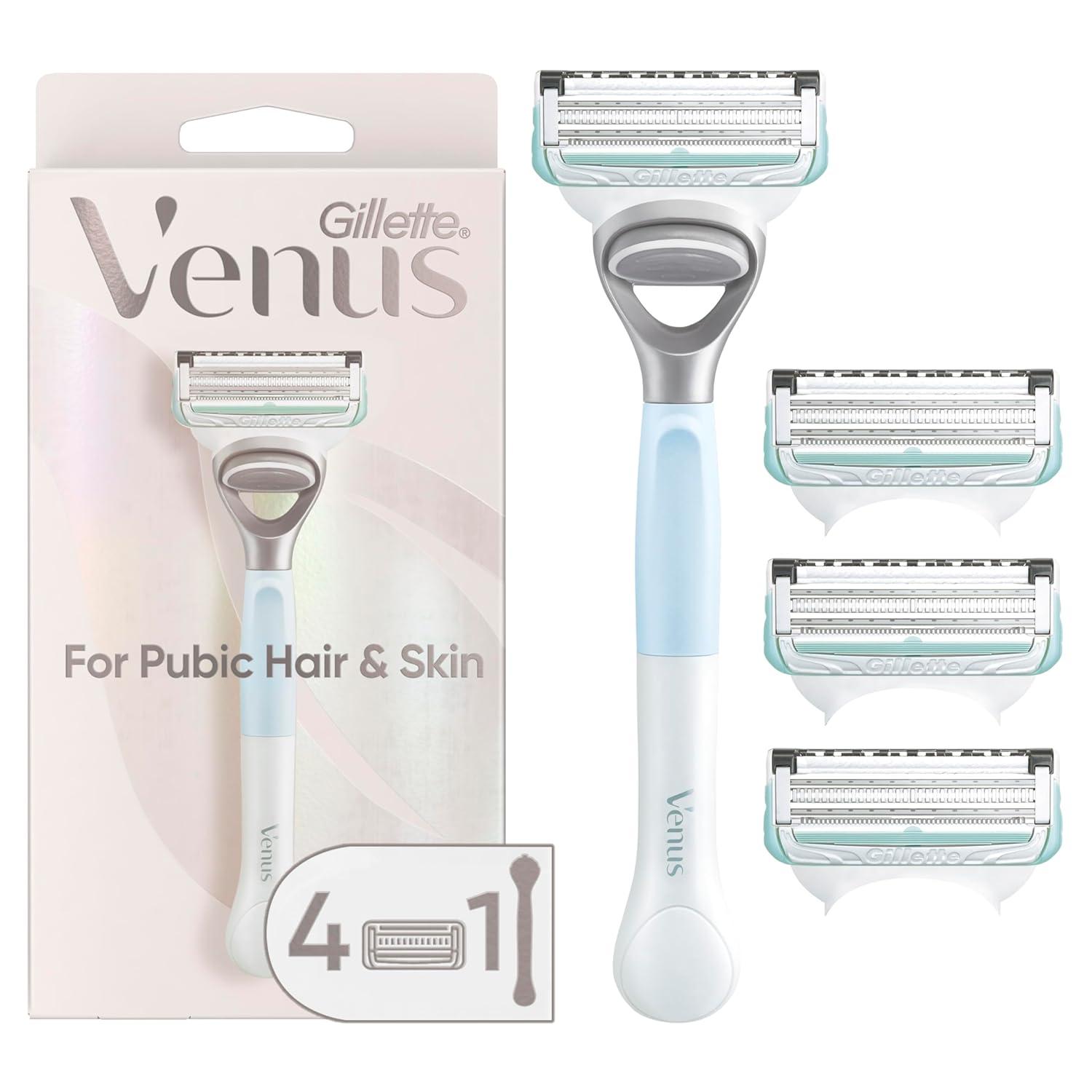 Best Women’s Razor – Gillette Venus for Pubic Hair and Skin Review