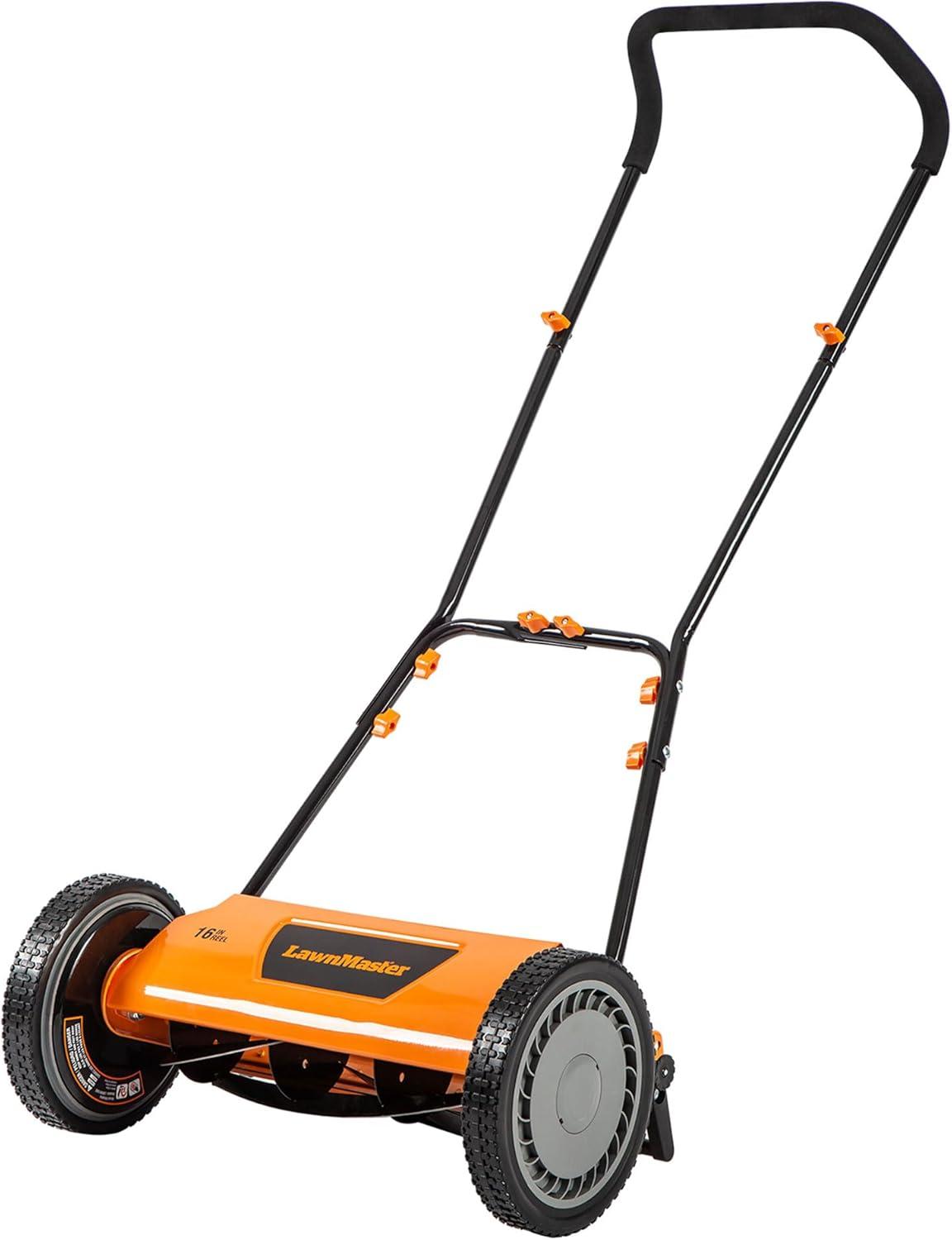 Best Push Reel Lawn Mower – LawnMaster LMRM1602 Review