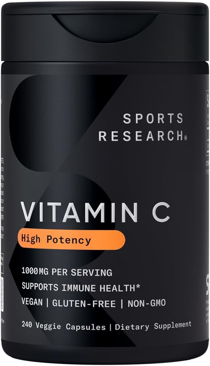 Best Vitamin C Supplement – Sports Research High Potency Review