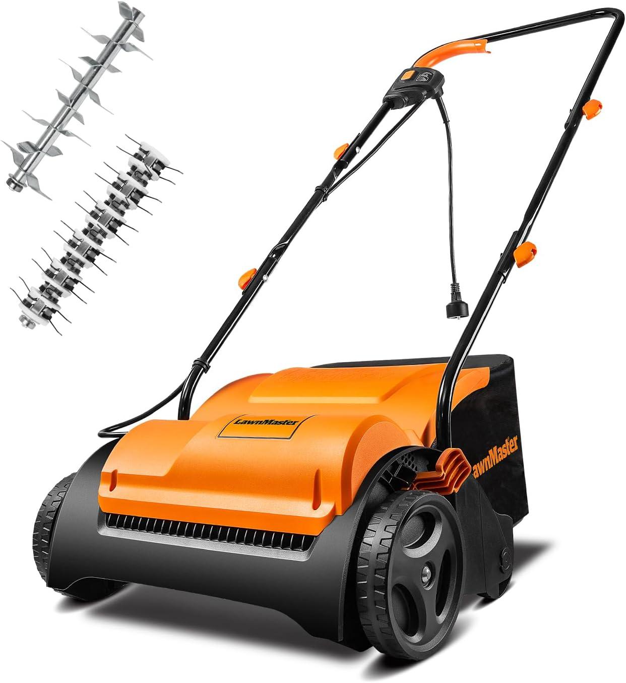 Best Lawn Dethatcher – LawnMaster GV1212B Scarifier Review