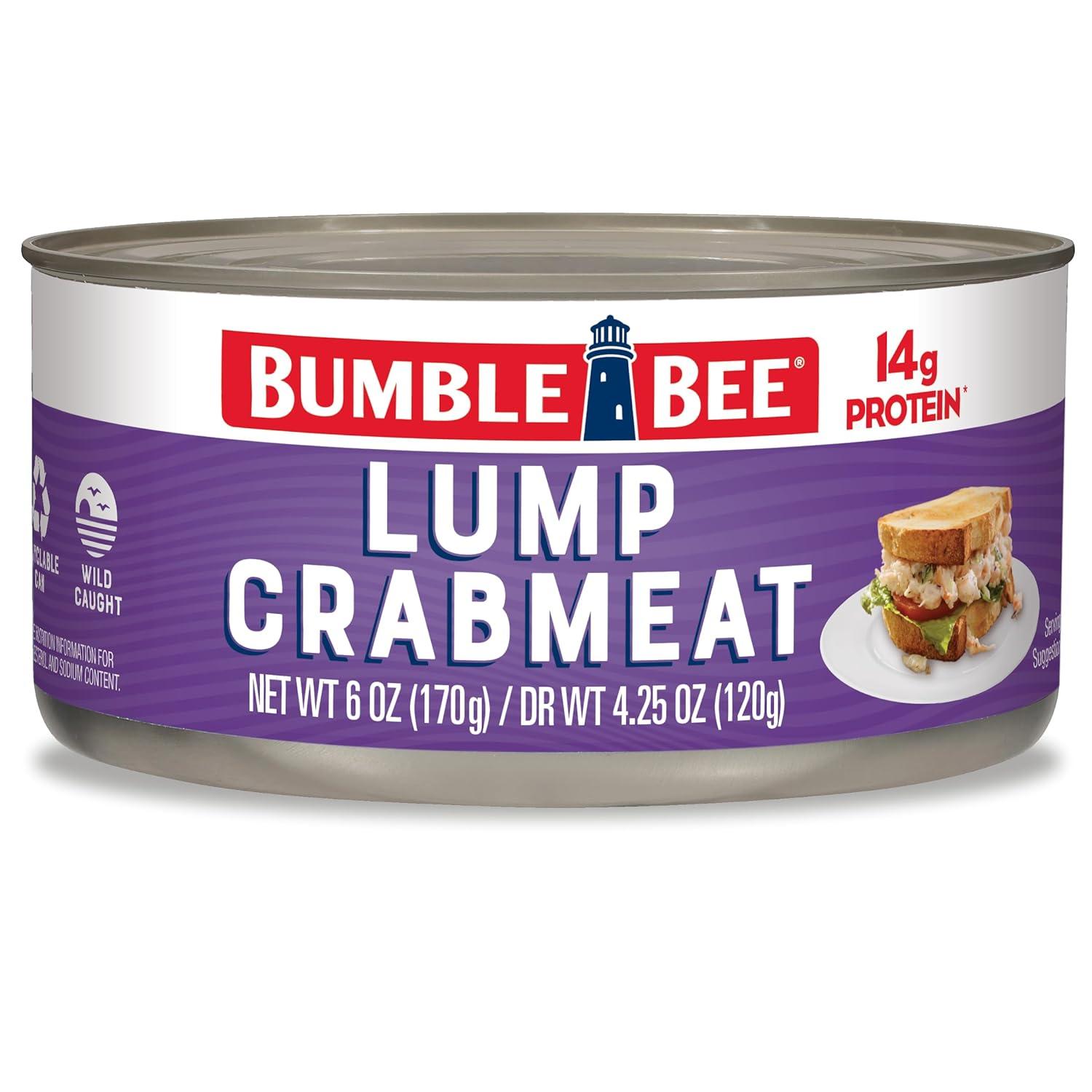 Best Crab Meat – Bumble Bee Lump Crab Meat, 6 oz Can Review