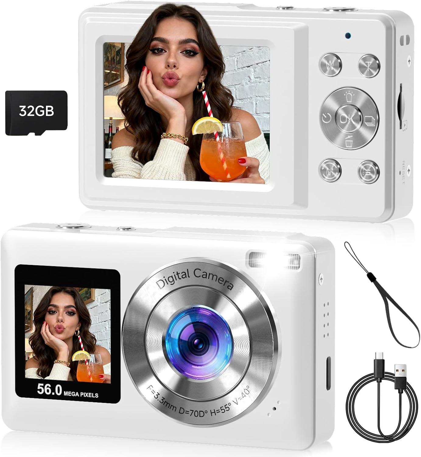 Best Compact Camera – 56MP Dual-Screen for Teens Review