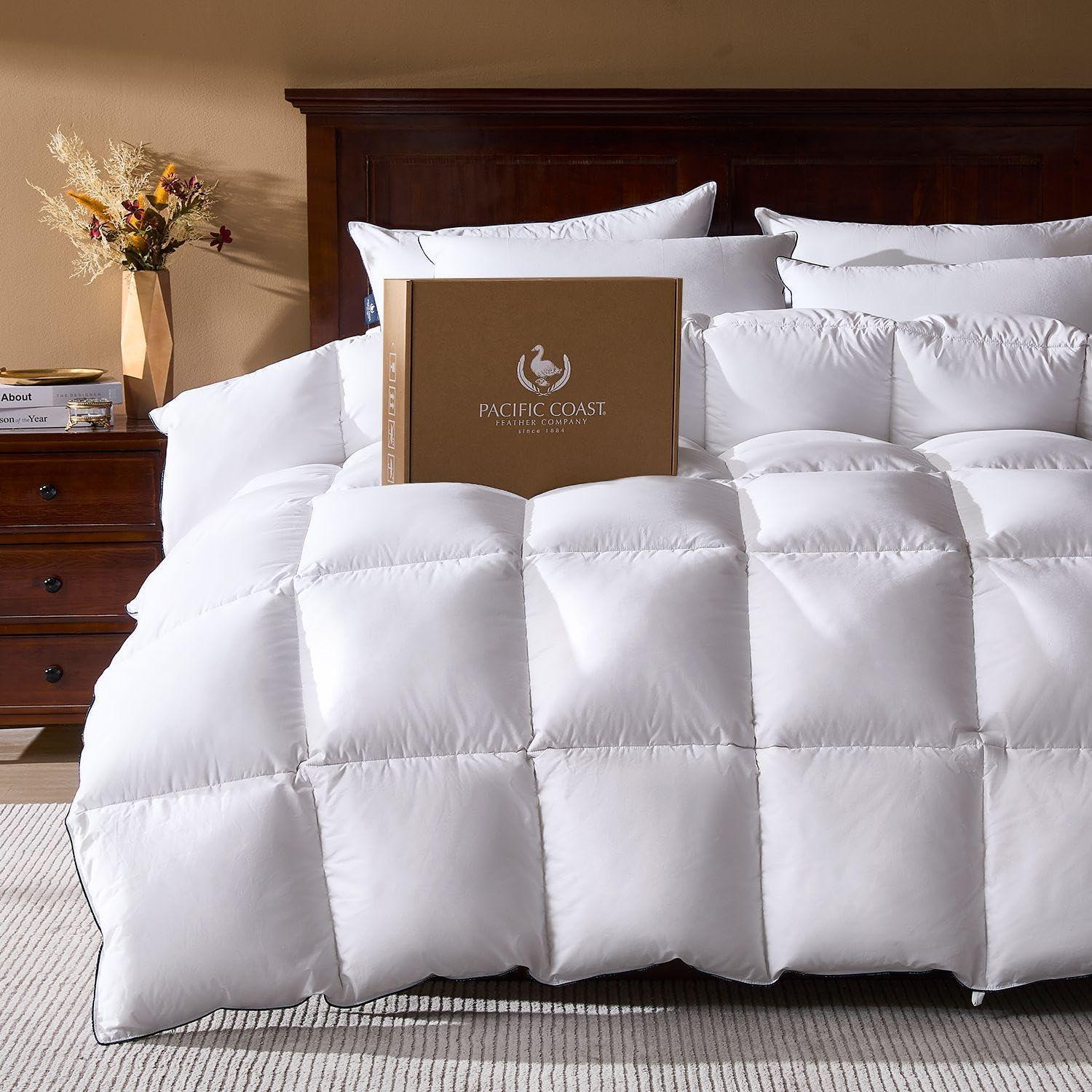 Best Comforter – Pacific Coast Goose Feather Down Twin Size Review
