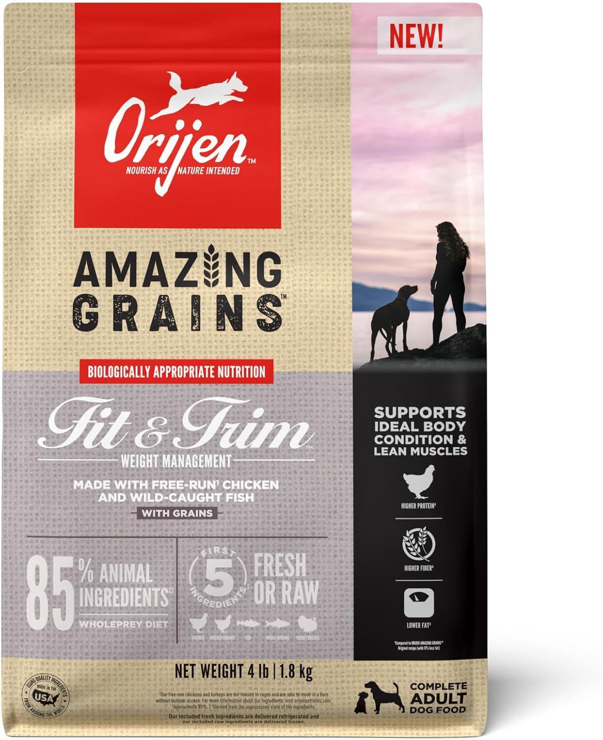 Best Dog Food – ORIJEN Amazing Grains High Protein Dry Dog Food Review