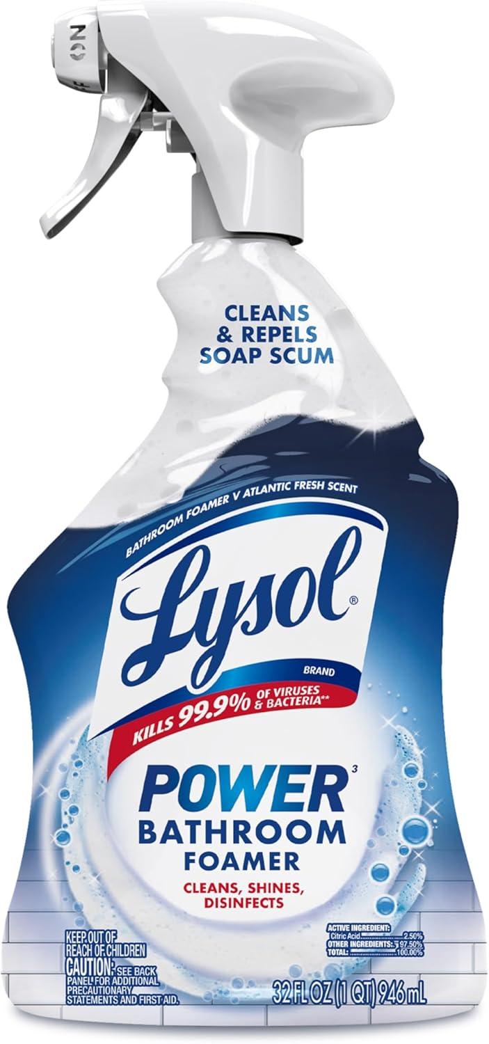 Best Bathroom Cleaner – Lysol Power Foaming Cleaner Review