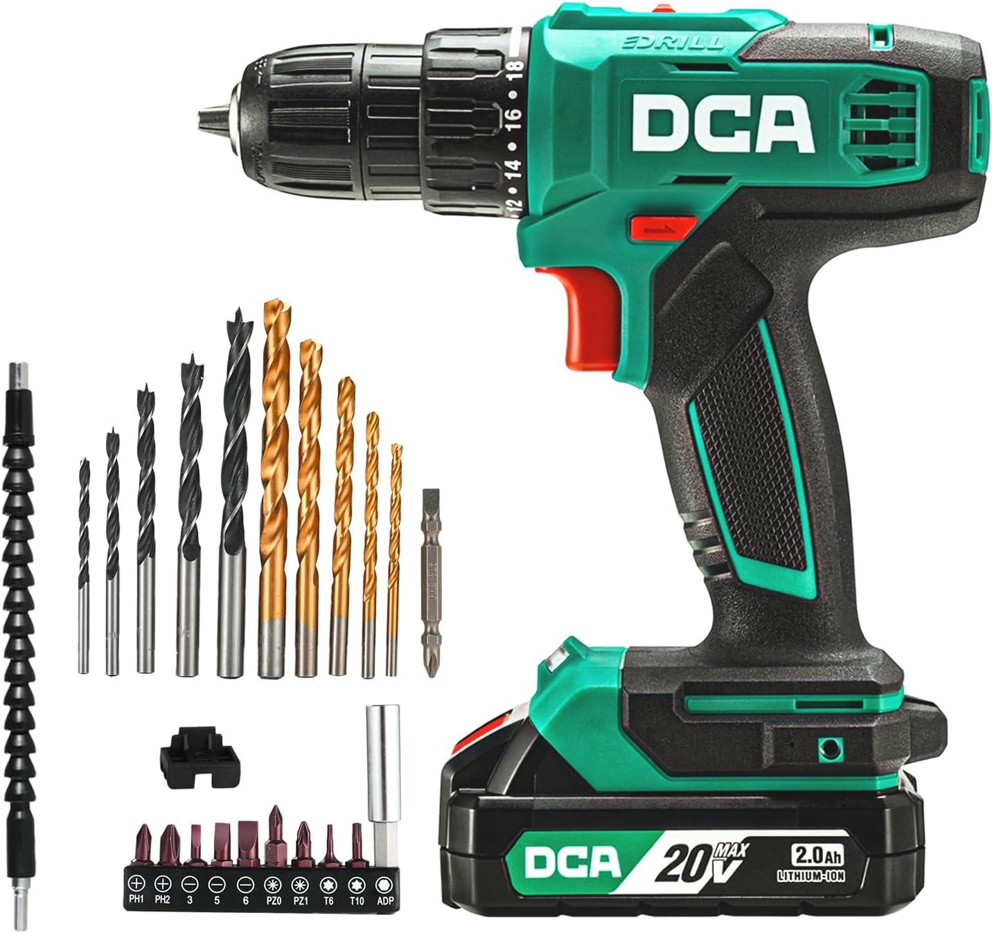 Best Cordless Drill – DCA 354 in-lbs Torque Drill Set Review
