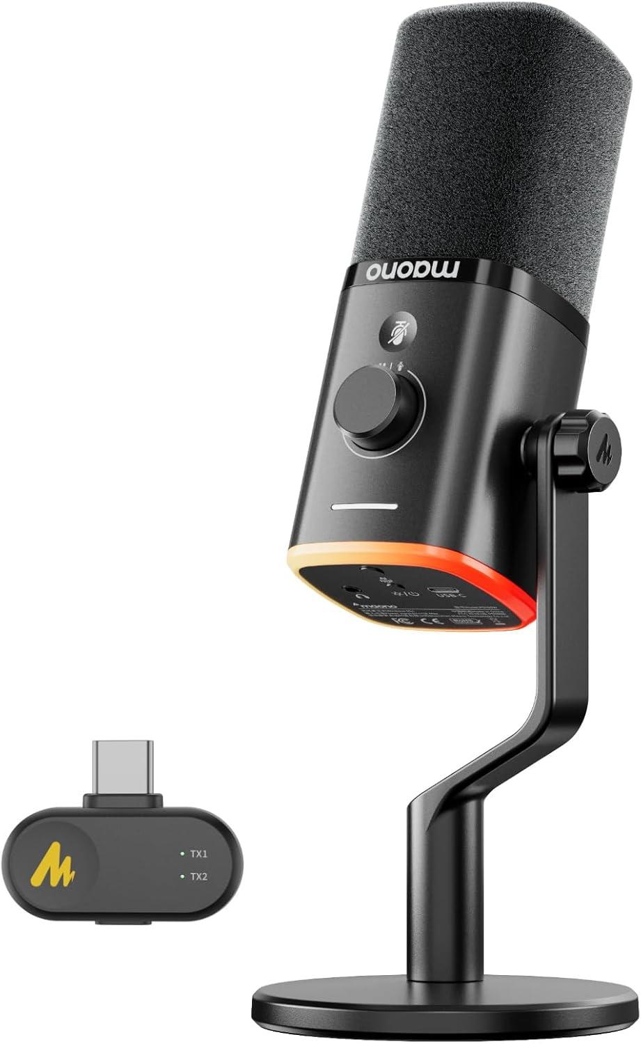 Best Gaming Microphone – MAONO PD100W Wireless USB Mic Review