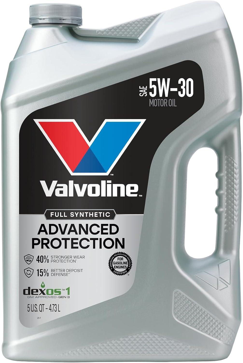 Best Automotive Oil – Valvoline Advanced Full Synthetic 5 QT Review