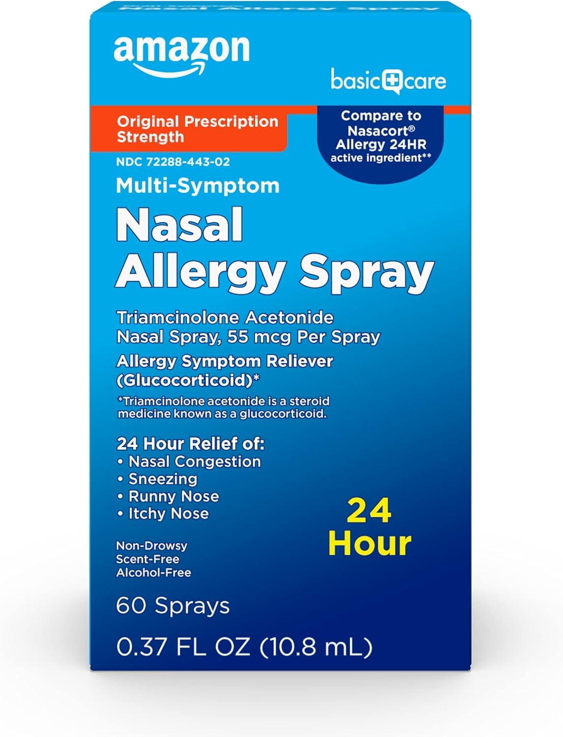 Best Non-Drowsy Allergy Relief – Amazon Basic Care Spray Review
