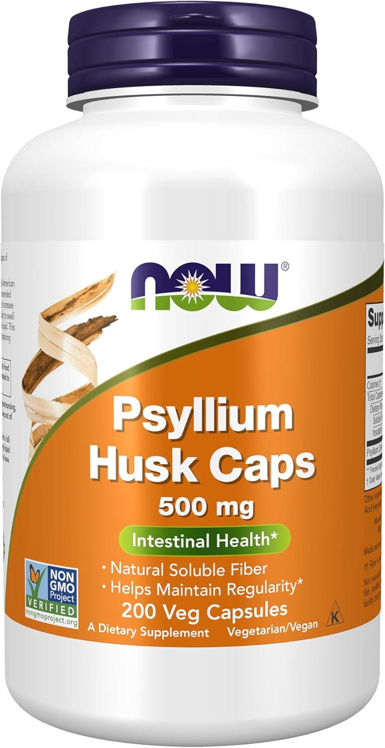 Best Fiber Supplement – NOW Foods Psyllium Husk Caps Review