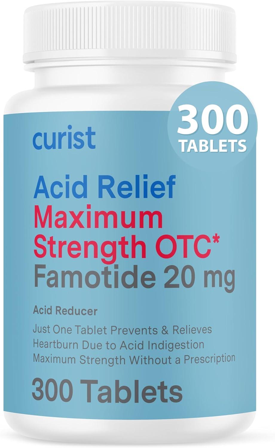 Best Acid Reflux Medicine – Curist Famotidine 20mg Bulk Pack Review