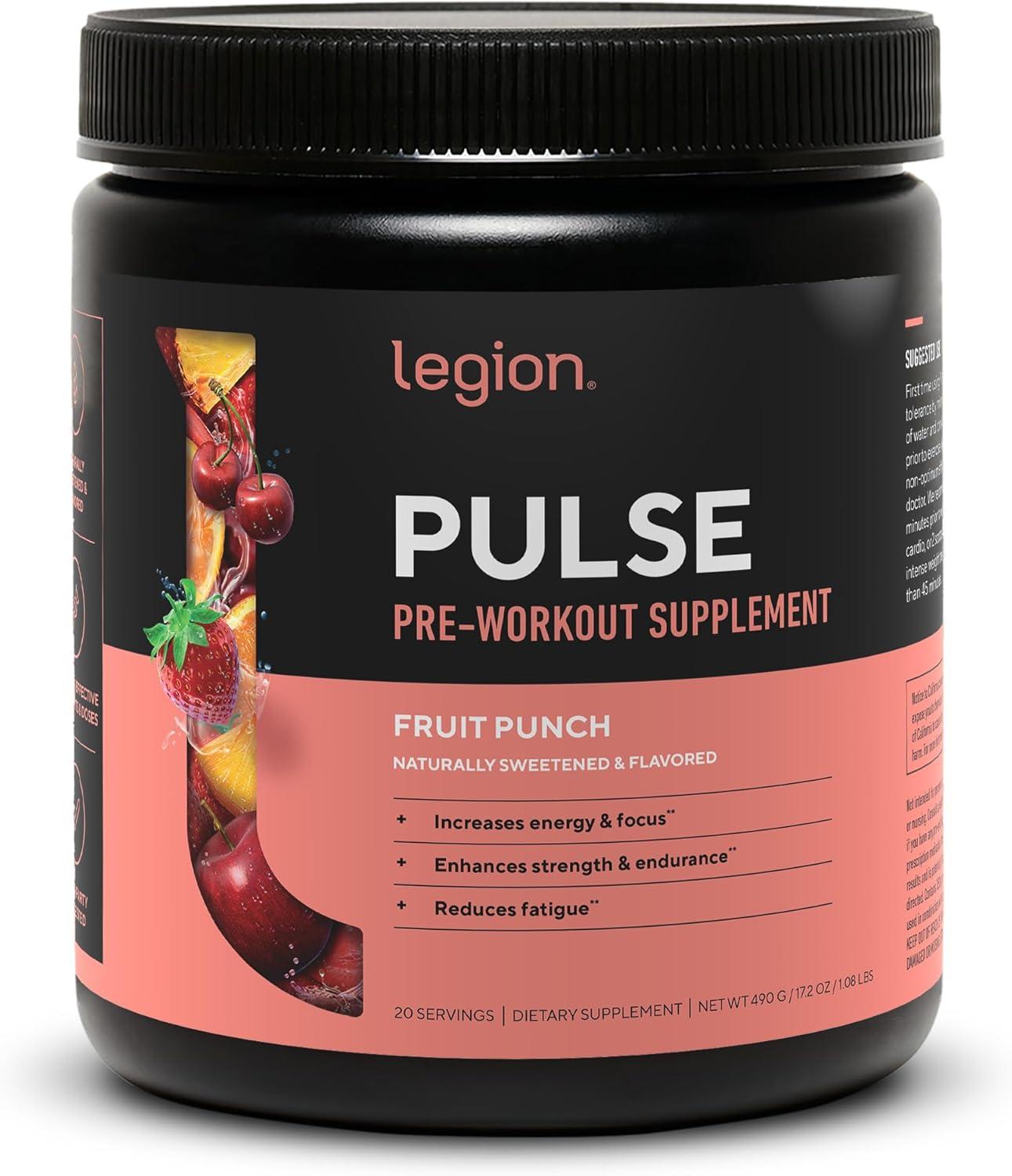 Best Pre Workout – LEGION Pulse Pre Workout Supplement Review