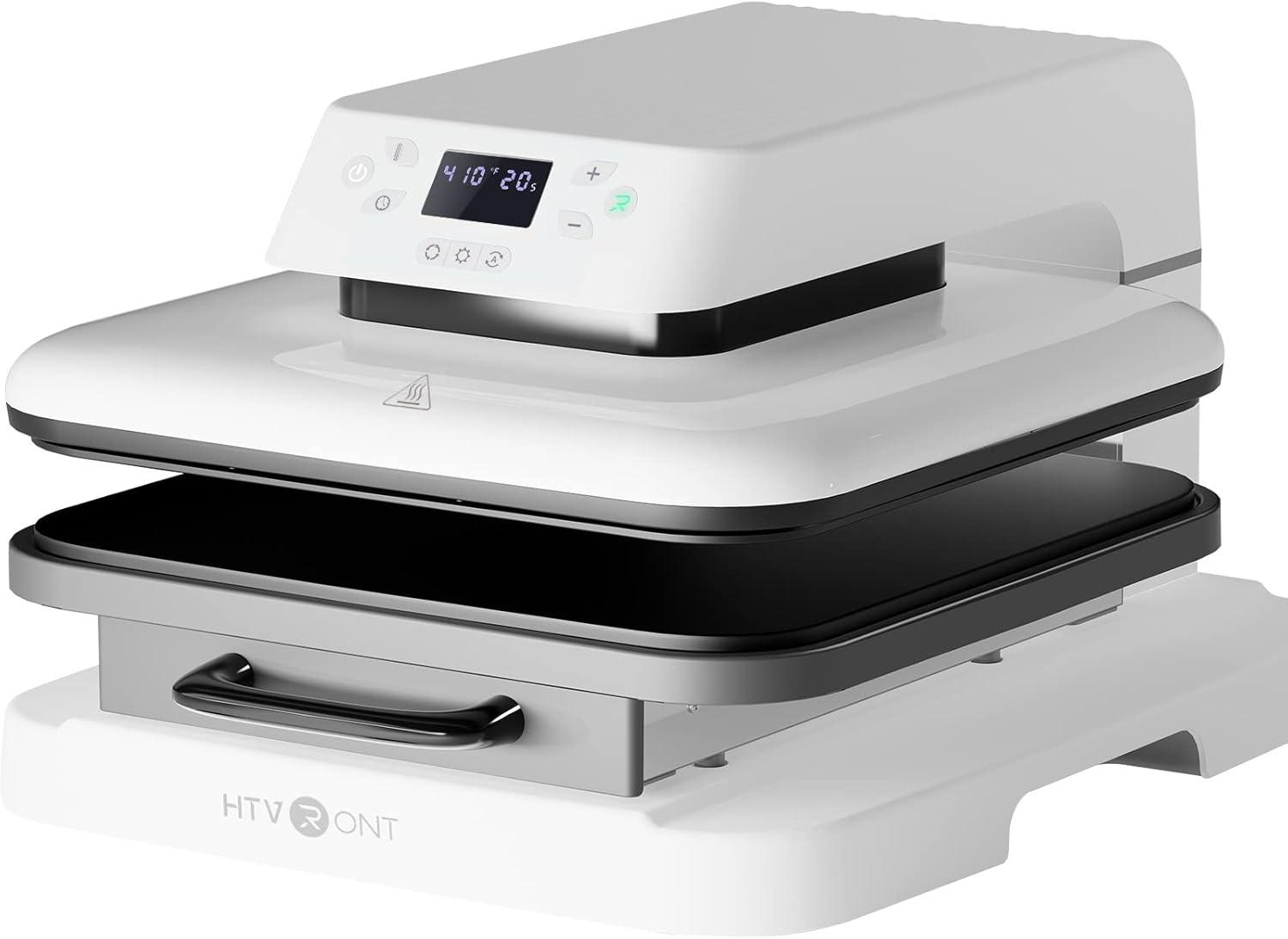 Best Heat Press Machine – HTVRONT Auto Heat Press for T Shirts Review