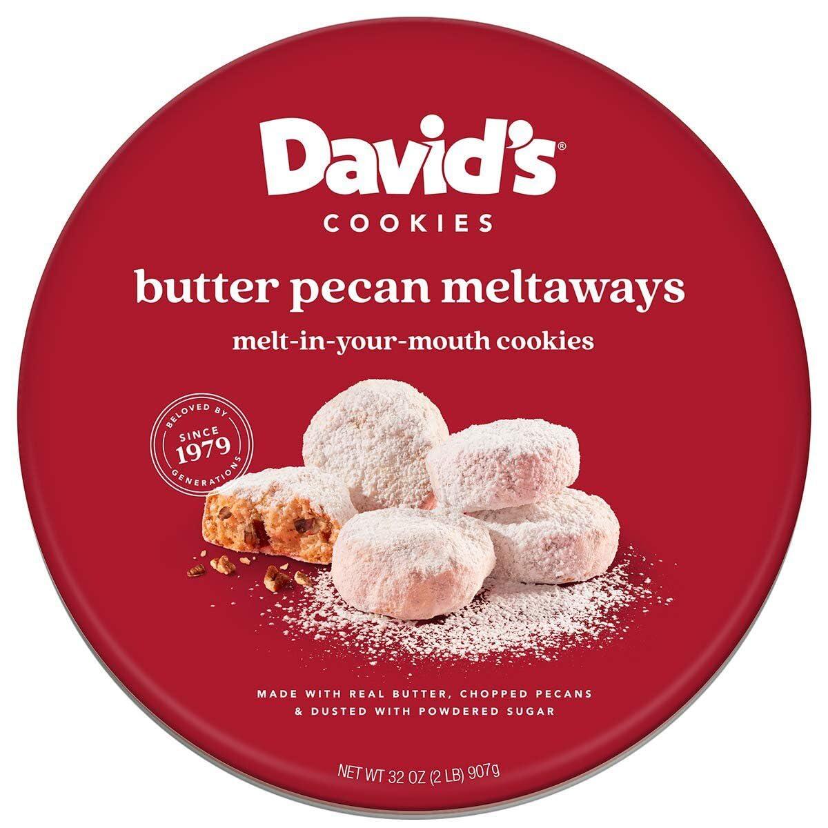 Best Gourmet Cookies – David’s Cookies Butter Pecan Meltaways 907g Review