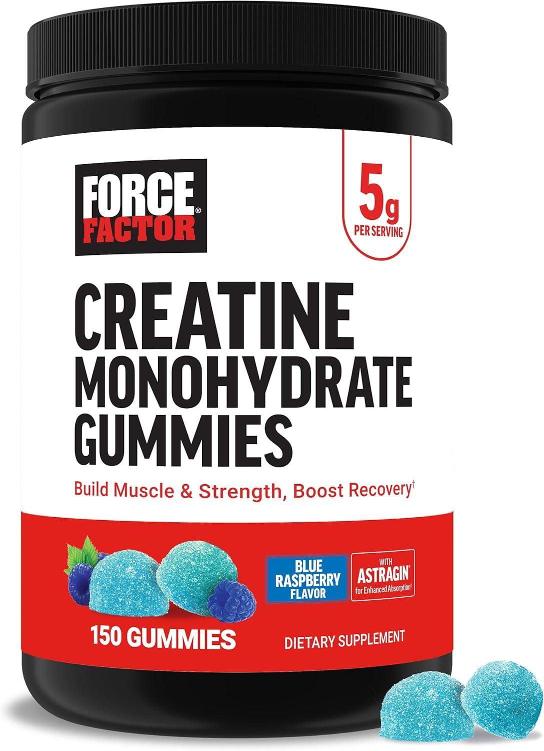 Best Creatine Gummies – Force Factor Creatine Monohydrate Review