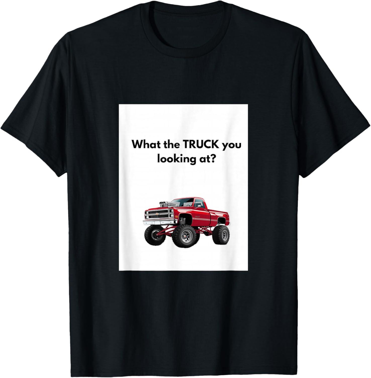 Best T-Shirt – What the truck? T-Shirt Review (55 Characters)