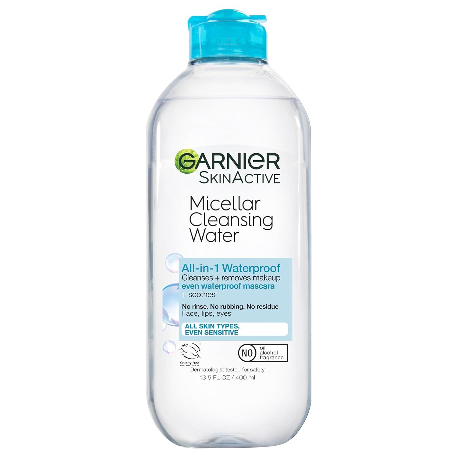 Best Makeup Remover – Garnier Micellar Water For Waterproof Makeup Review