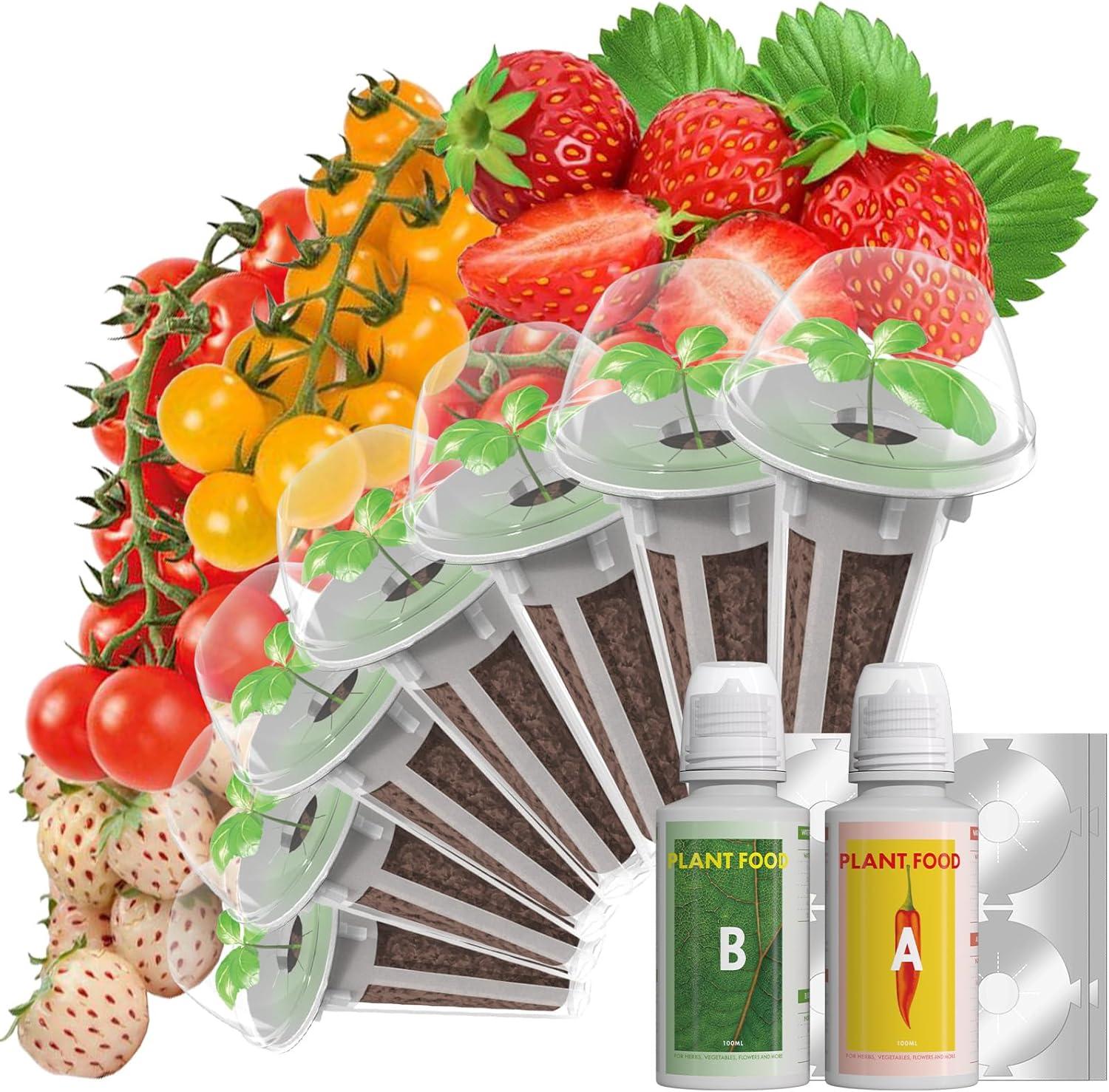 Best Seed Pods – Strawberry Seed Pods for AeroGarden, Ahopegarden, iDOO Hydroponics Growing System Review