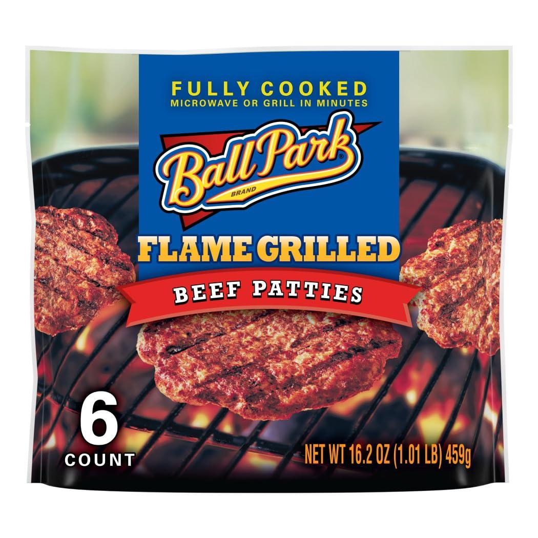 Best Frozen Beef Patties – Ball Park, Fully Cooked, Flame Grilled Review