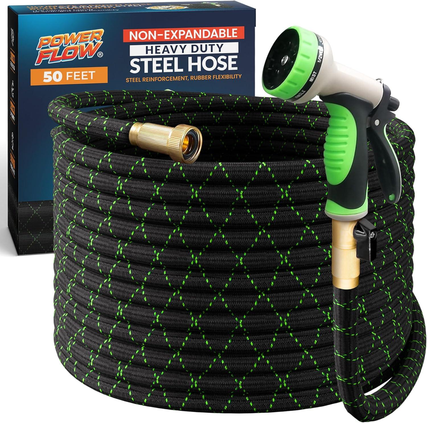 Best Garden Hose – PowerFlow 50 Feet Stainless Steel Review