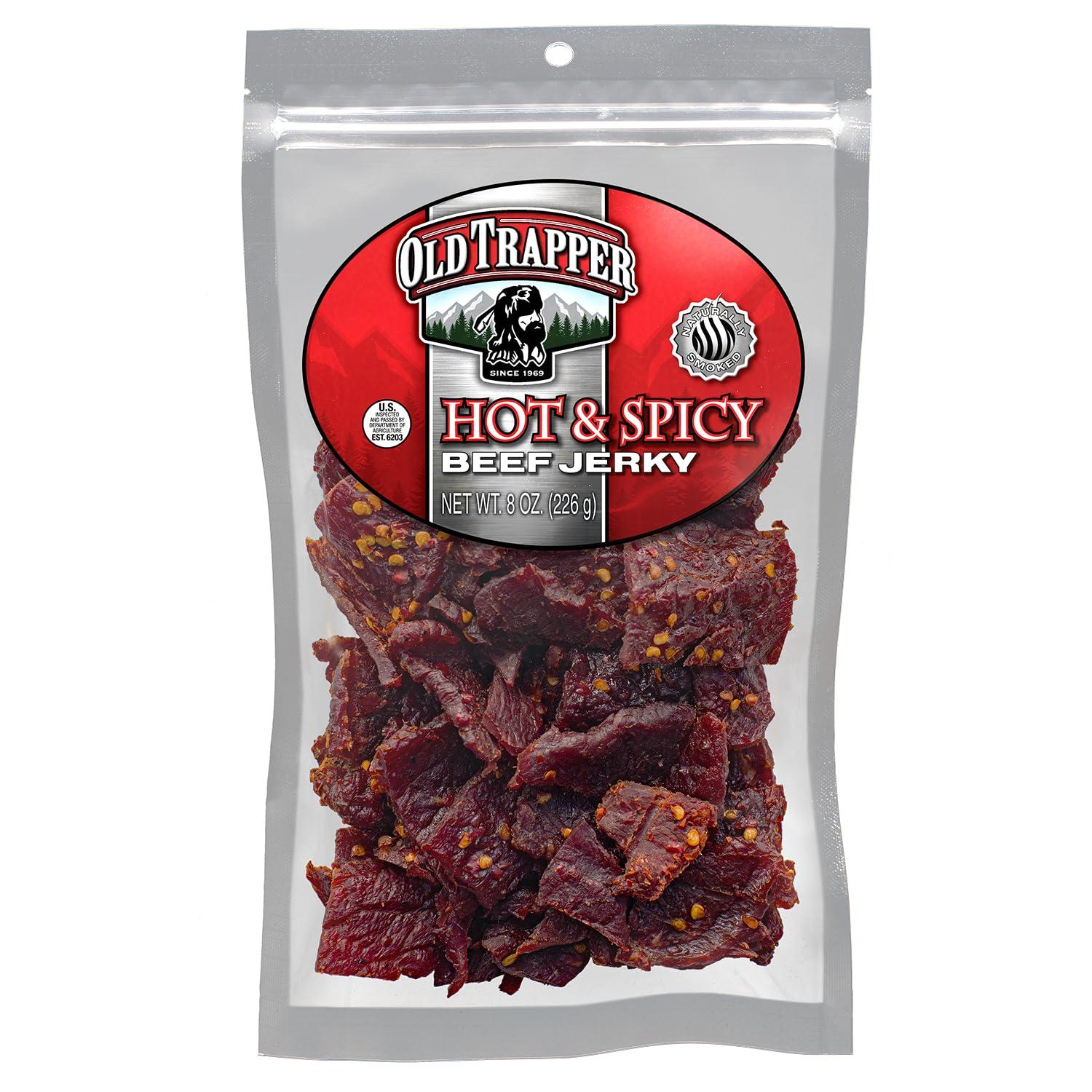 Best Snacks – Old Trapper Beef Jerky, Hot & Spicy Review
