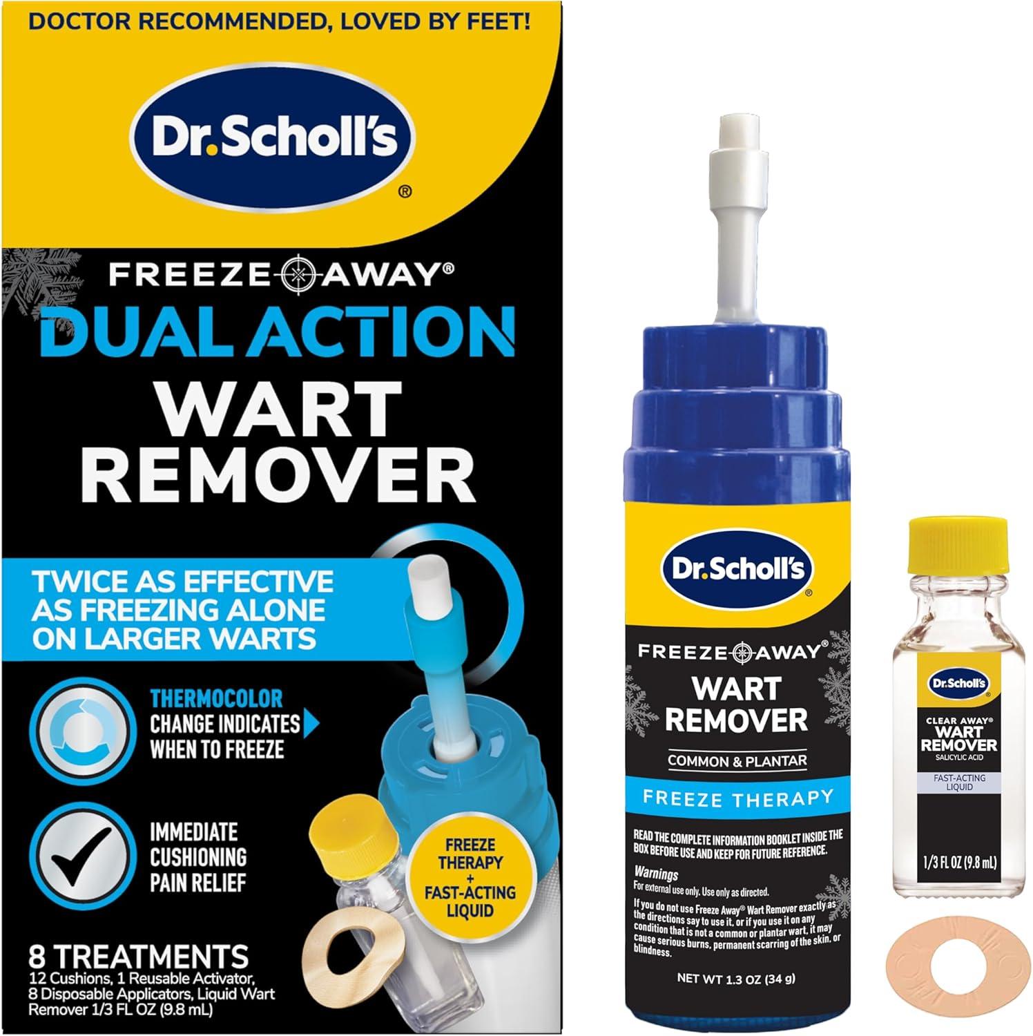Best Wart Remover – Dr. Scholl’s Dual Action Freeze Away Review