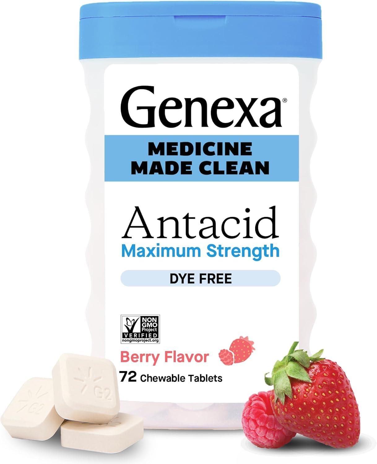 Best Antacid – Genexa Clean Antacid Chewables | Maximum Strength Berry Relief Review
