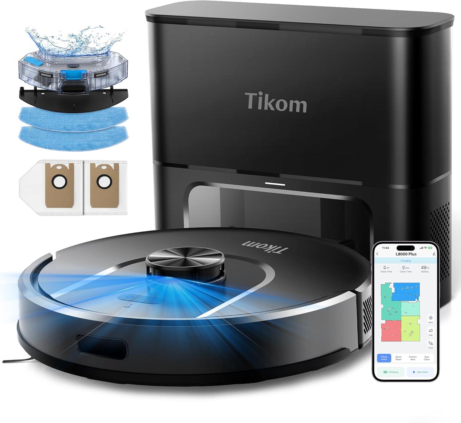 Best Robot Vacuum – Tikom 6000Pa Self-Emptying Mop Review