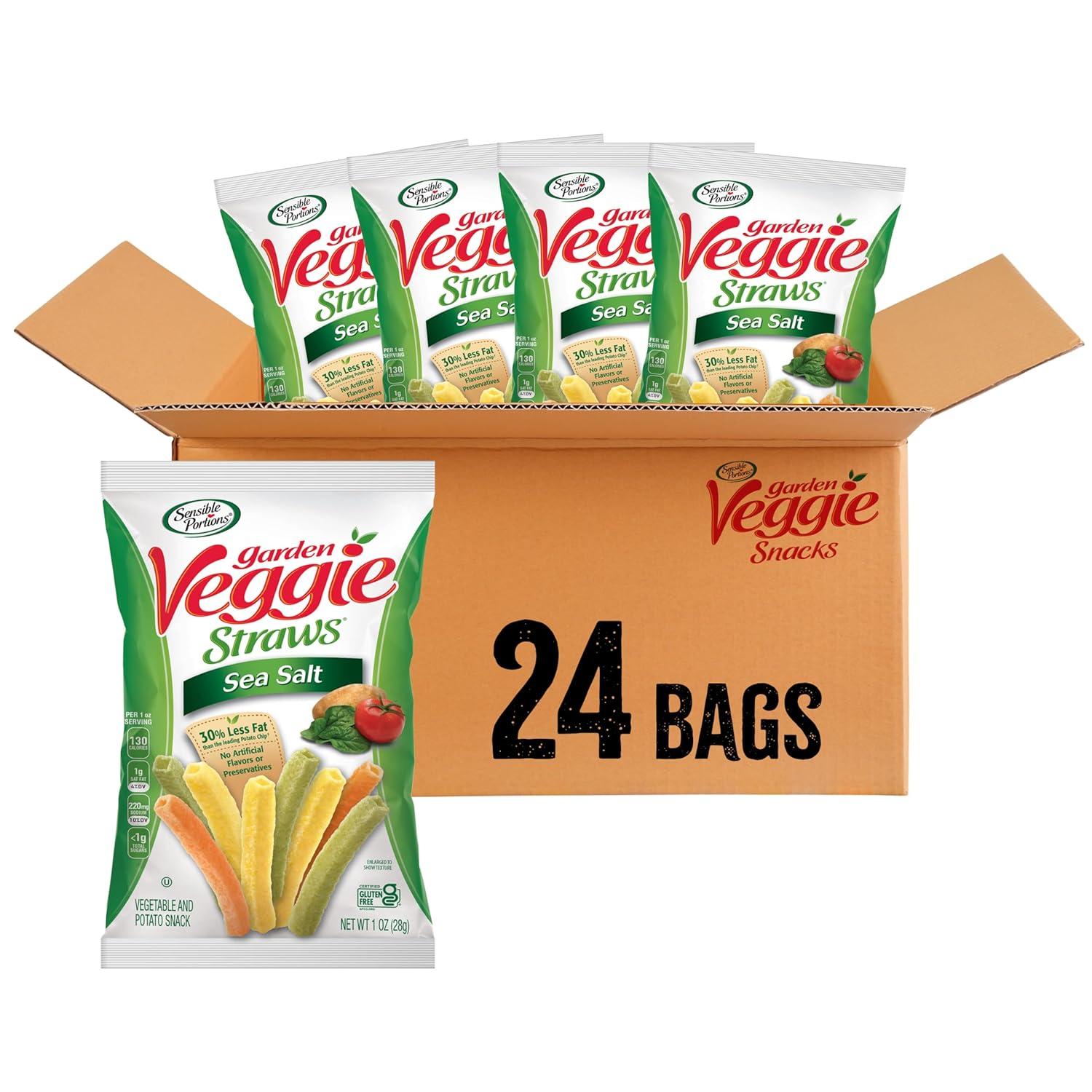 Best Veggie Snacks – Sensible Portions Garden Veggie Straws Review