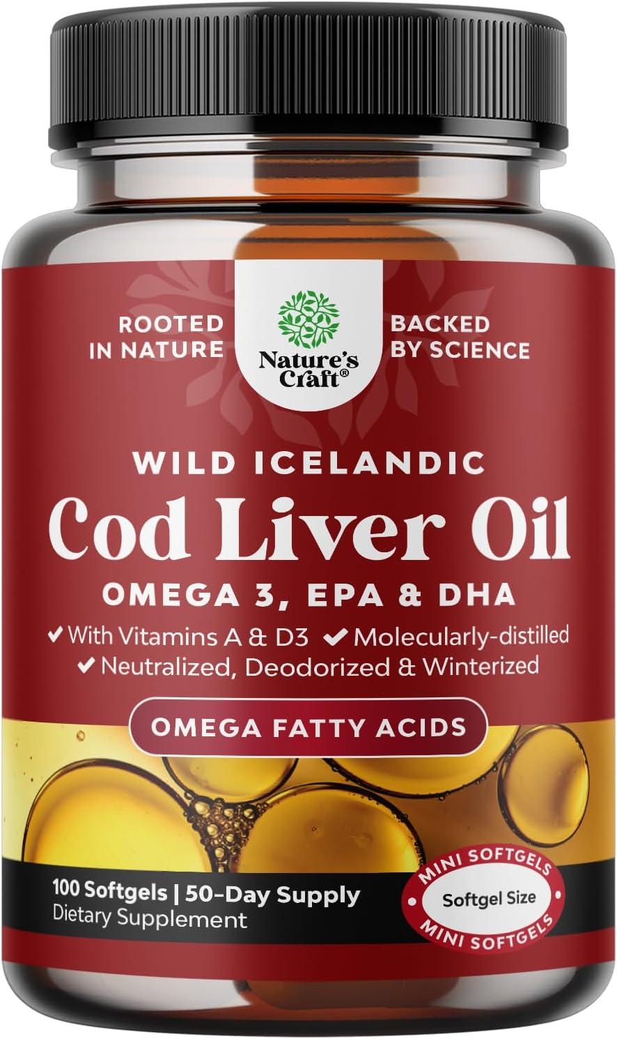 Best Health Supplement – Icelandic Cod Liver Oil Softgels Review