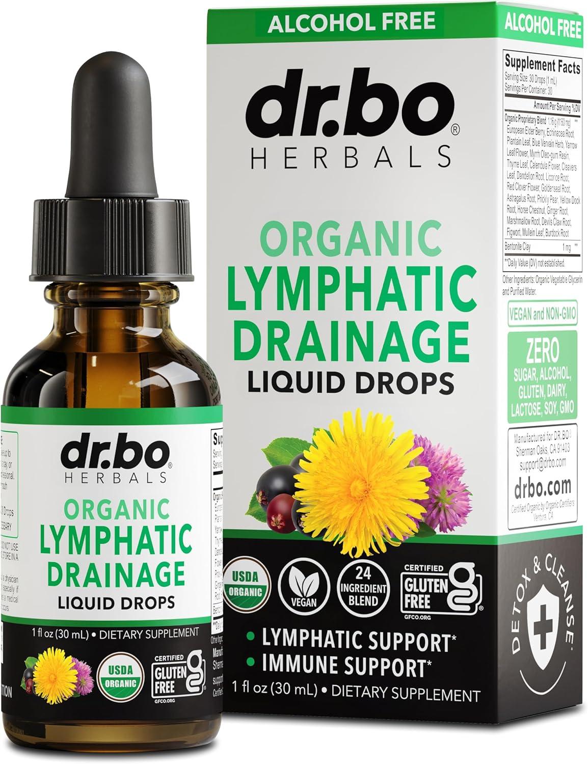 Best Lymphatic Drainage – Organic Support Liquid Drops Review