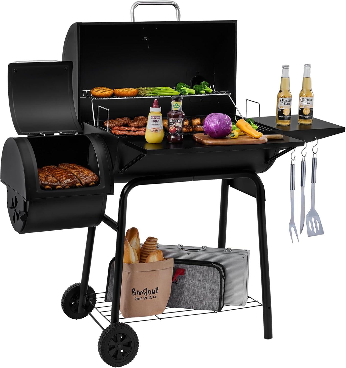 Best BBQ Grill – Royal Gourmet CC1830S Charcoal Smoker Review