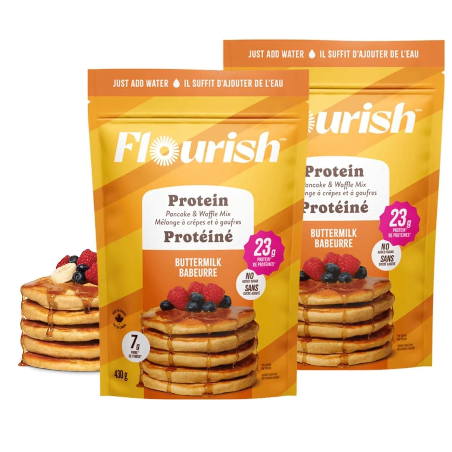 Best Protein Pancake Mix – Flourish Buttermilk Review