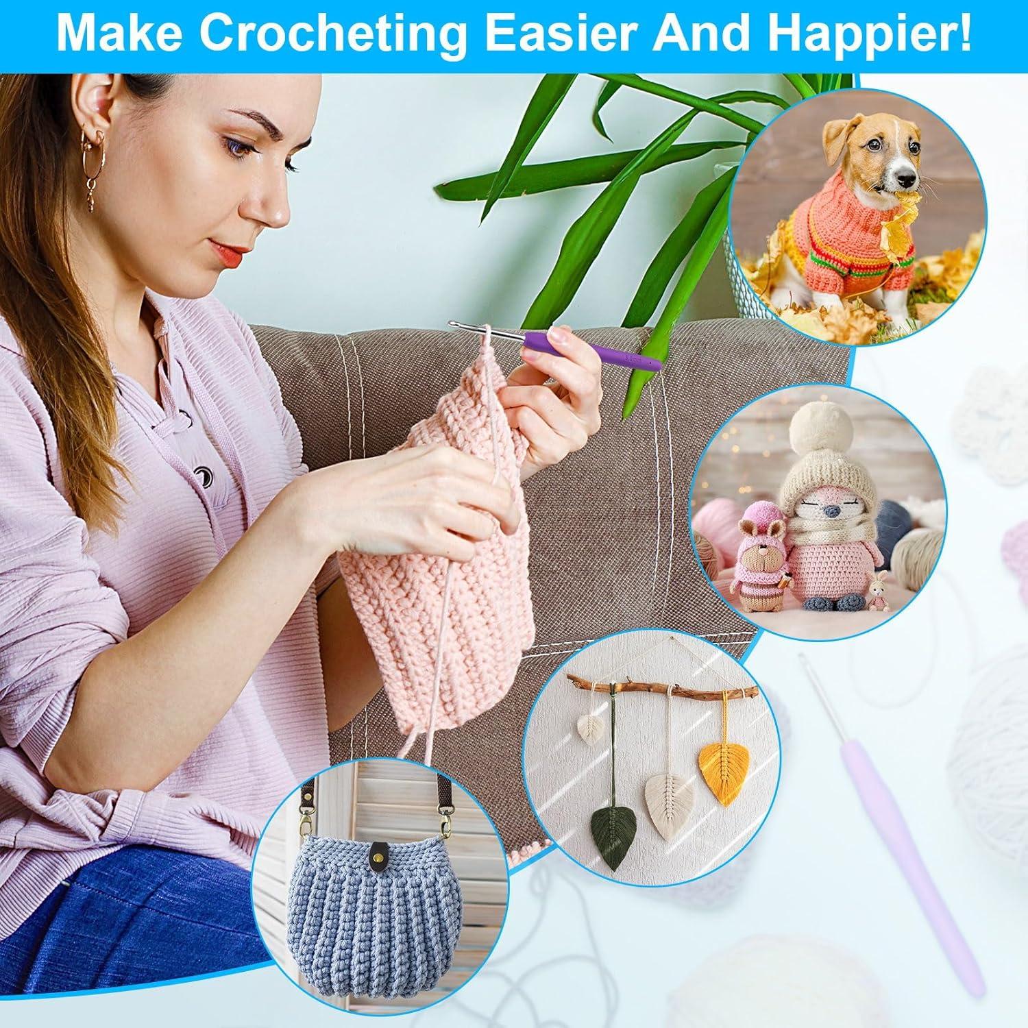 Best Crochet Hooks – MECHEER 12 Sizes Crochet Hook Set Review