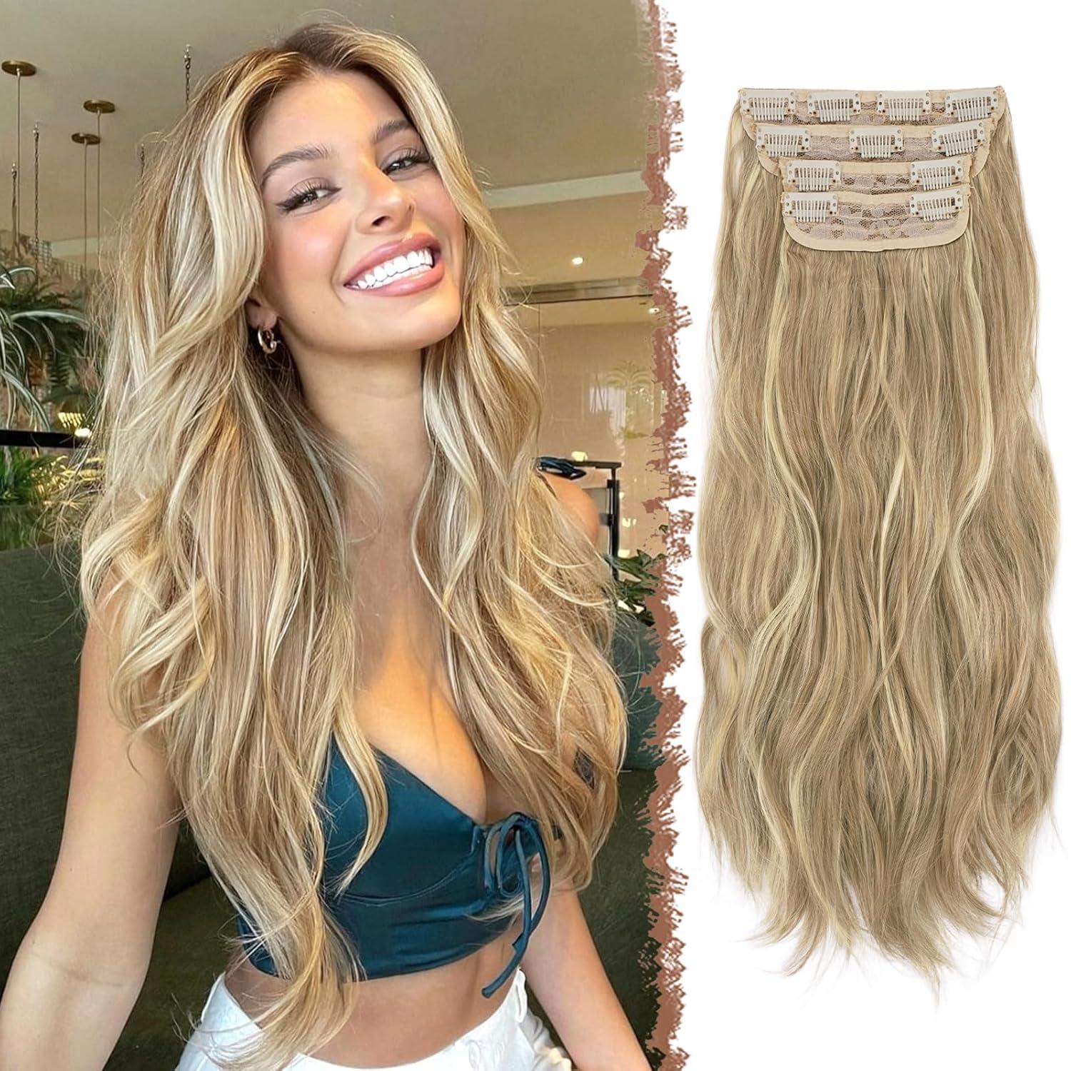 Best Hair Extensions – FESHFEN Clip in Hair Extensions Review