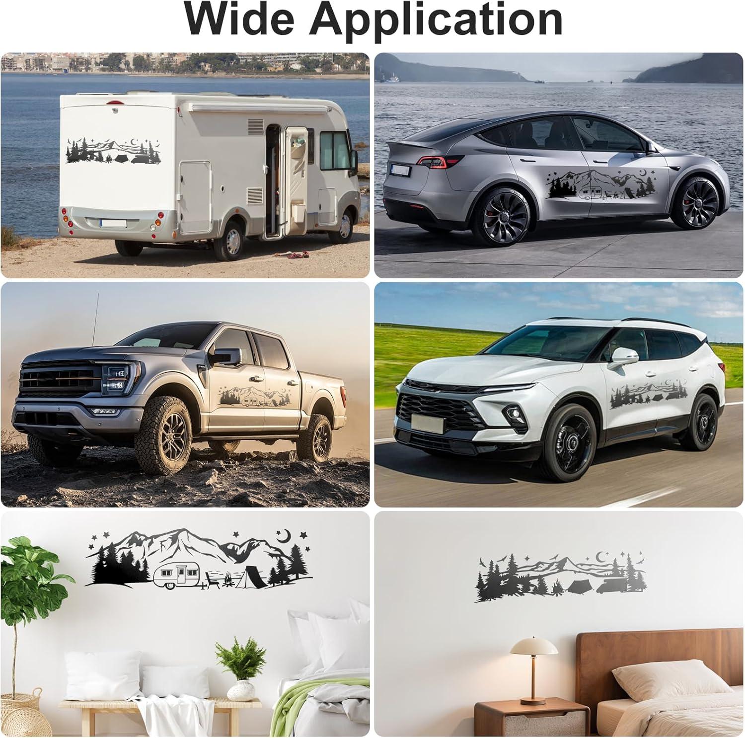 Best Travel Décor – Linkstyle 2pcs Car Stickers for RVs Review