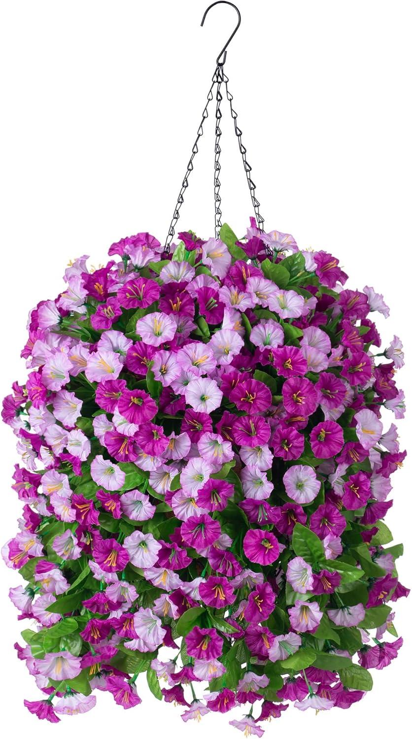 Best Outdoor Decor – Artificial Flowers with Hanging Basket Review