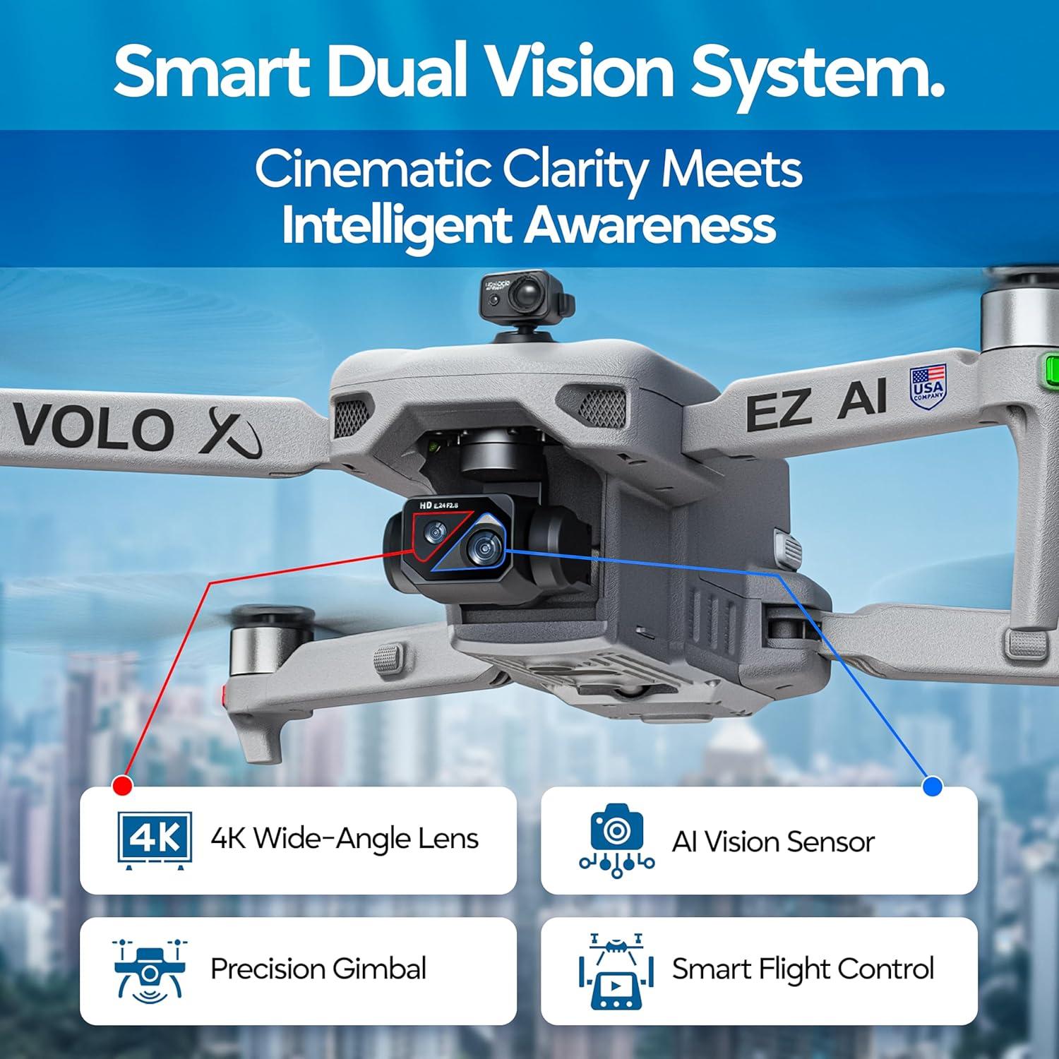 Best Beginner Drone – DCX Volo X EZ AI Drones Review