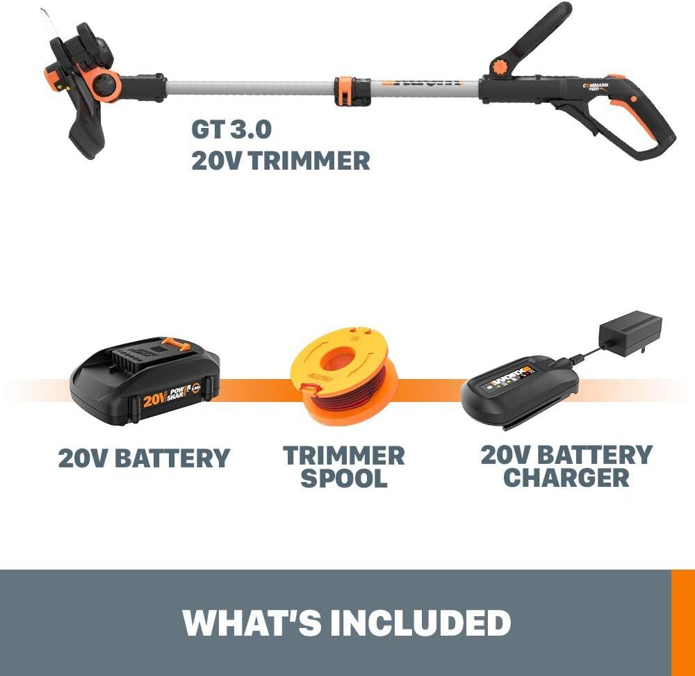Best Lawn Tool – Worx String Trimmer Cordless GT3.0 WG163 Review