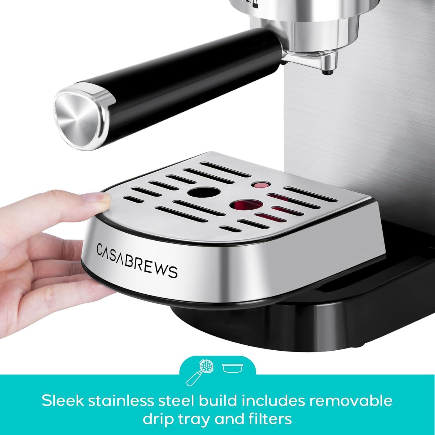 Best Espresso Machine – CASABREWS CM5418 Espresso Maker Review