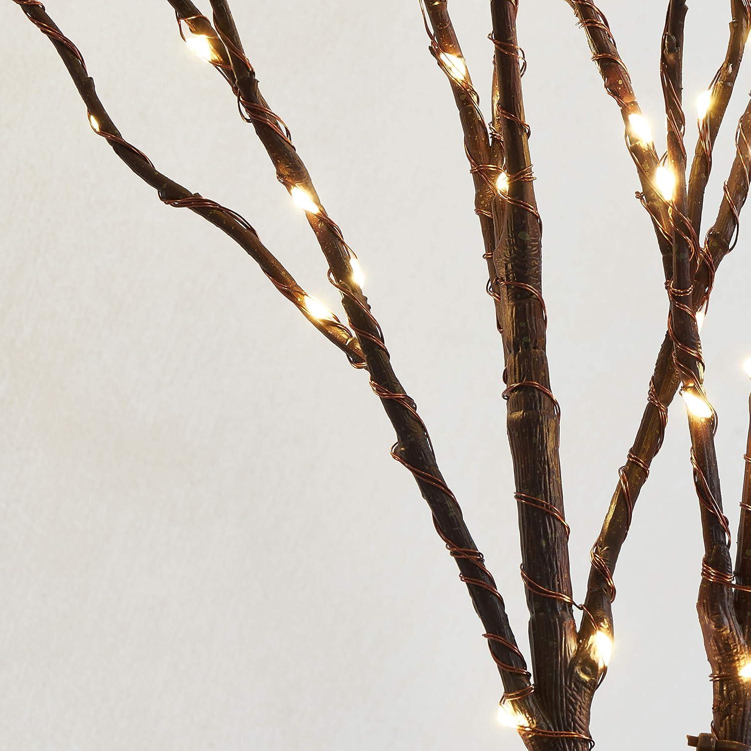 Best Holiday Decoration – LITBLOOM Lighted Brown Willow Branches Review
