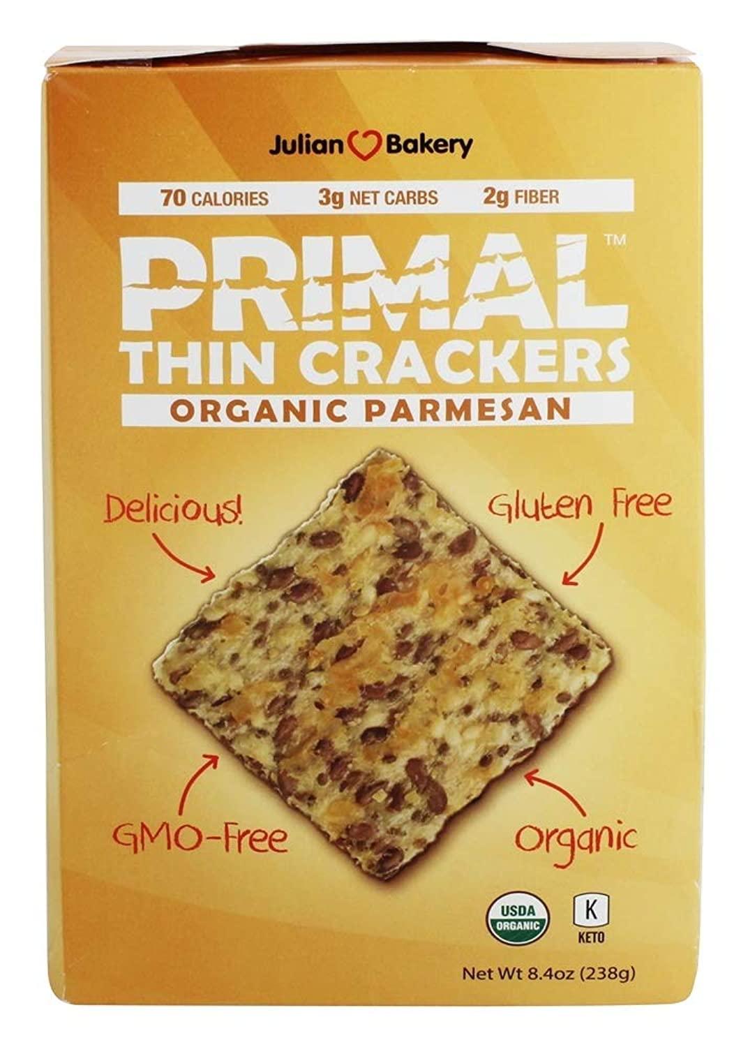 Best Snack Option – Primal Thin Crackers (Parmesan) Review
