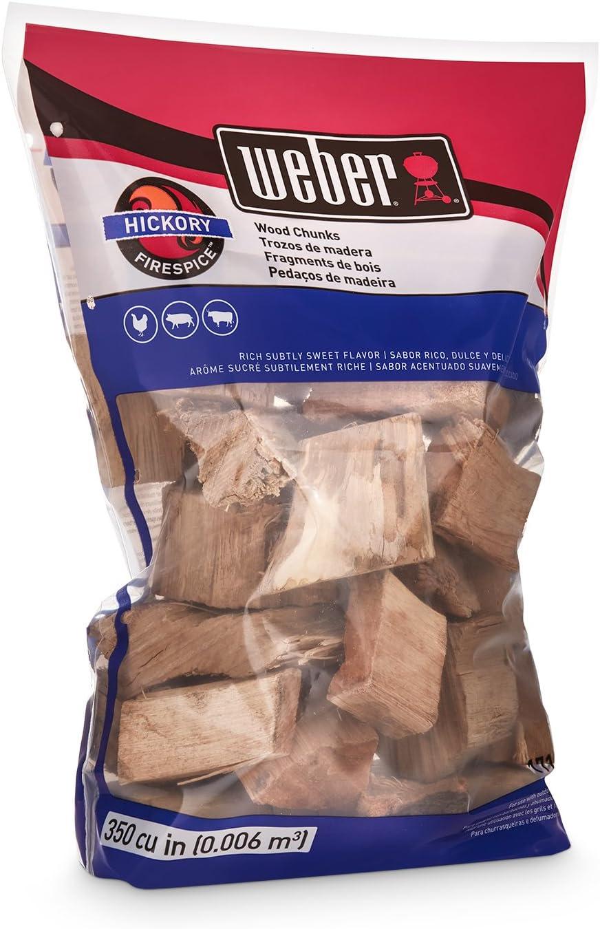 Best Grilling Accessory – Weber Hickory Wood Chunks, 4 lb. Review