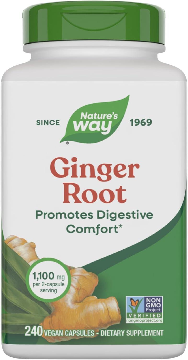 Best Digestive Supplement – Nature’s Way Ginger Root Capsules Review
