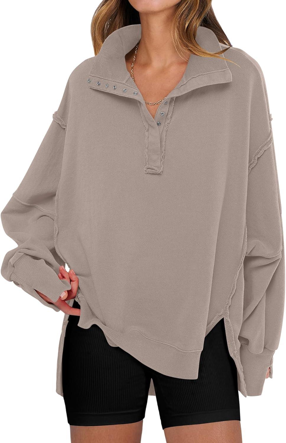 Best Fashion Sweatshirt – ANRABESS Women’s Oversized Pullover Review
