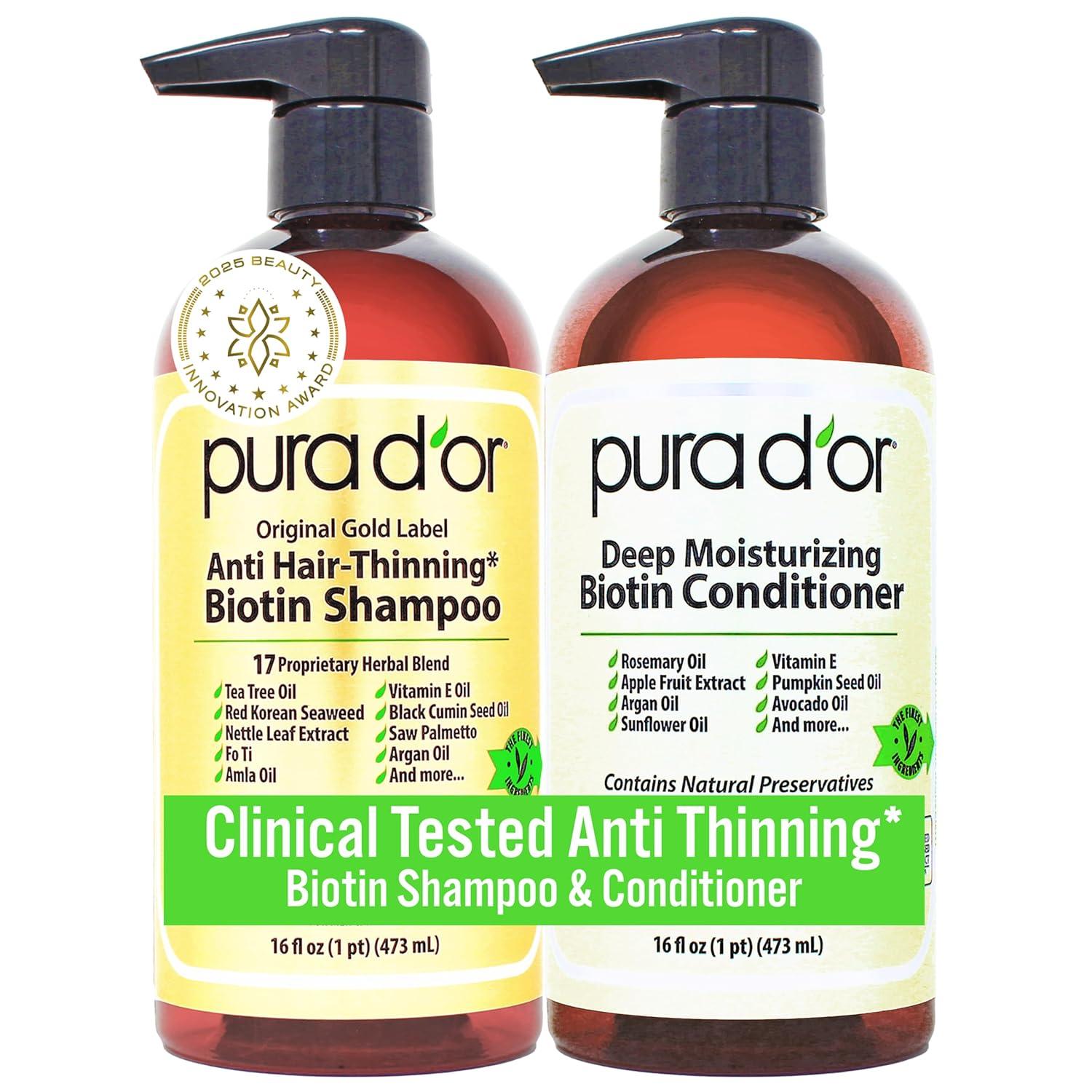 Best Shampoo – PURA D’OR Anti-Thinning Biotin Set Review